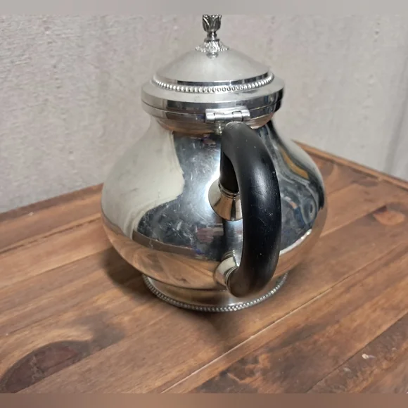 Pewter Teapot By Rose Design International - Picture 6 of 8